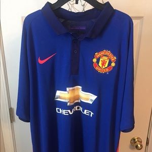 Nice mens Nike Manchester United Jersey size xl